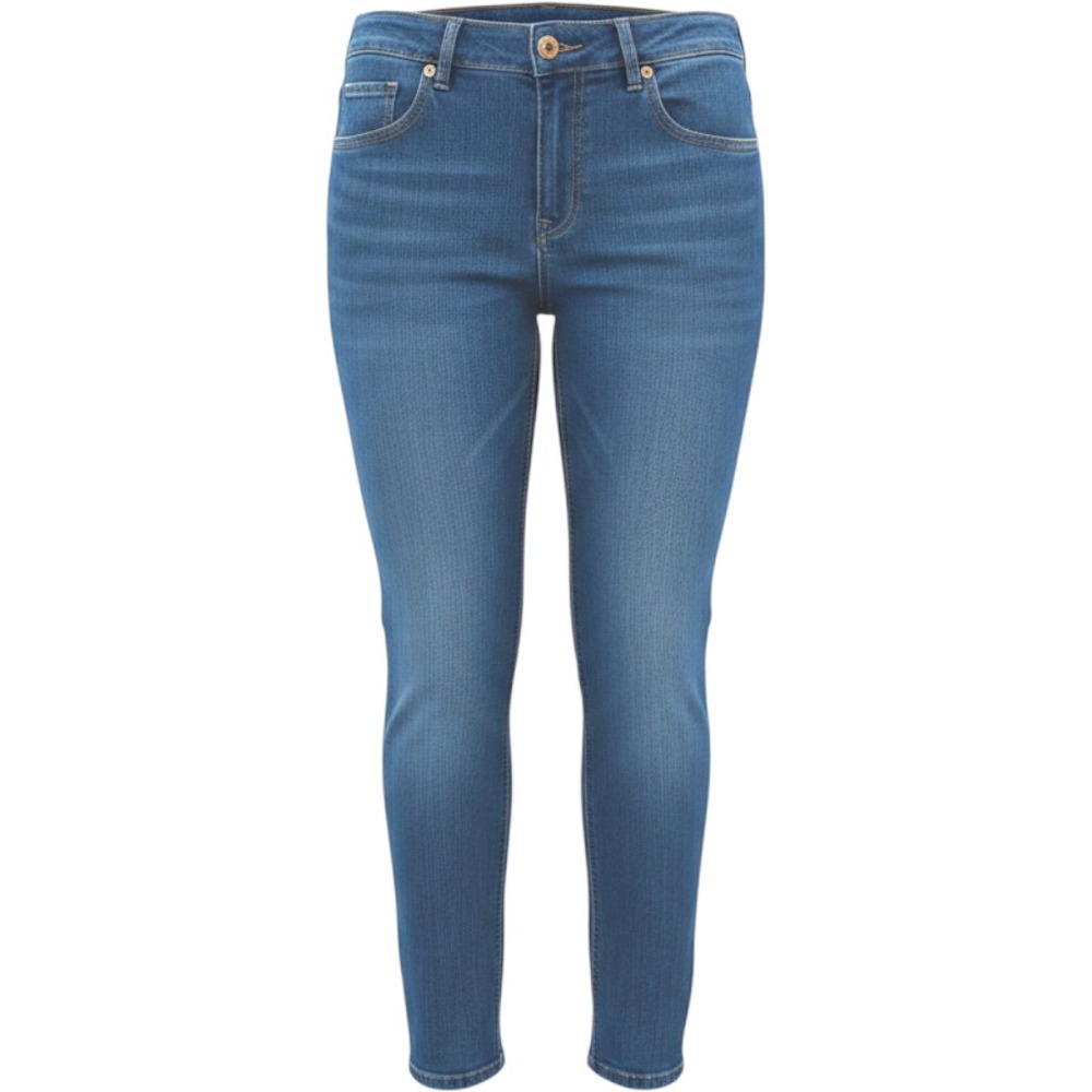 Levis Classic Mid Rise Skinny Jeans Womens 8M W29 L30 Blue Denim Medium Wash